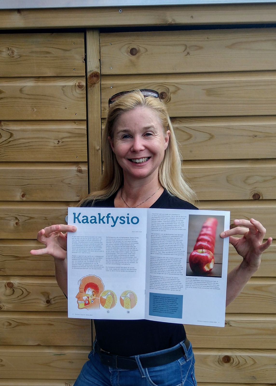 kaakfysio in het magazine Plotsdoof!